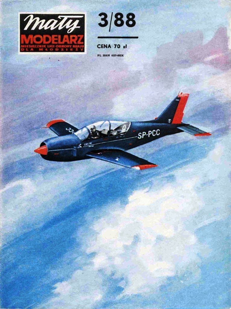 Maly Modelarz - 3/1988 - Учебно-тренировочный самолет PZL-130 Turbo Orlik