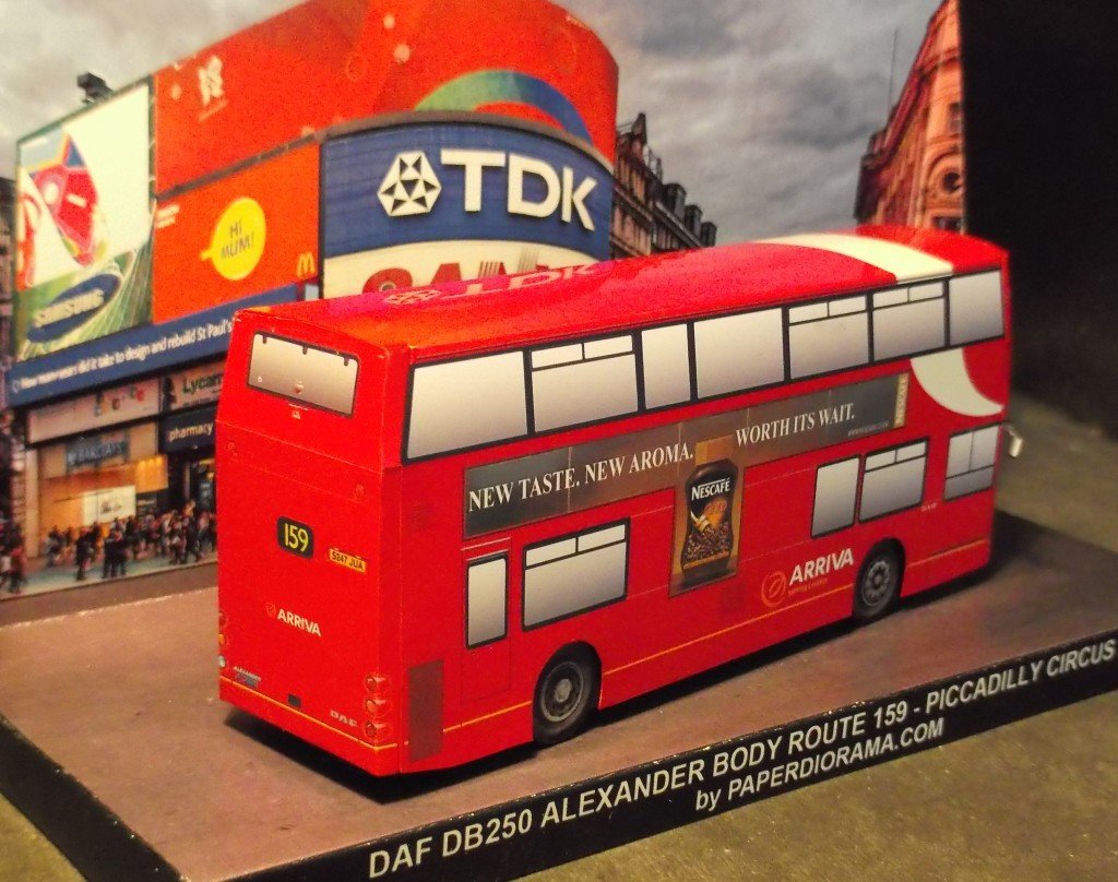 Двухэтажный автобус DAF DB250 Alexander bodied