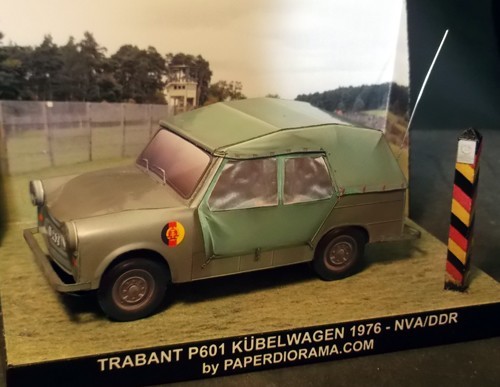 Автомобиль Trabant 601 Kubel