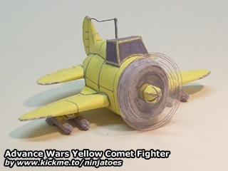 Истребитель Yellow Comet Fighter (Advance Wars)