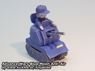Зенитная установка Blue Moon Anti-Air (Advance Wars)