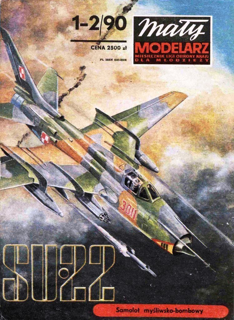 Maly Modelarz - 1-2/1990 - Истребитель-бомбардировщик Су-22