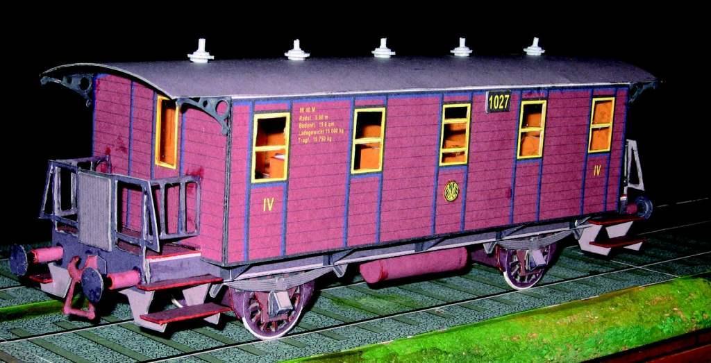 Пассажирский вагон Preussenwagen 1899