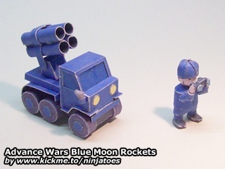 Ракетная установка Blue Moon Rockets (Advance Wars)