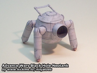 Танк Black Hole Neotank (Advance Wars)