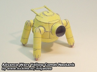 Танк Yellow Comet Neotank (Advance Wars)