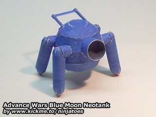 Танк Blue Moon Neotank (Advance Wars)