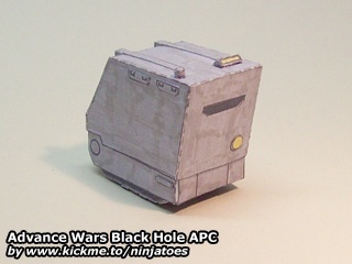 Бронетранспортер Black Hole APC (Advance Wars)