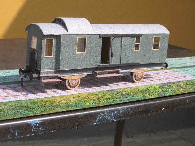 Багажный вагон Gepaeckwagen