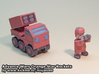 Ракетная установка Orange Star Rockets (Advance Wars)
