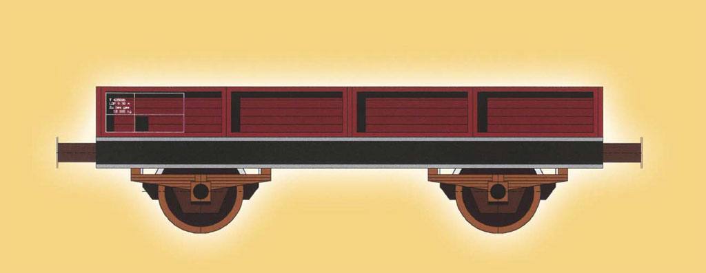 Вагон-платформа Niederbordwagen