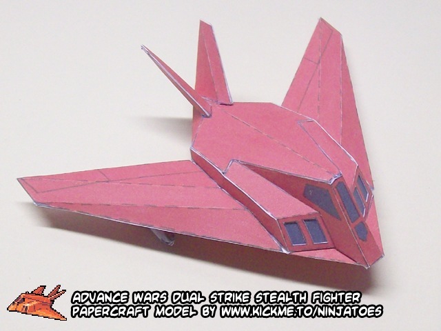 Стелс-истребитель Orange Star Stealth Fighter (Advance Wars)