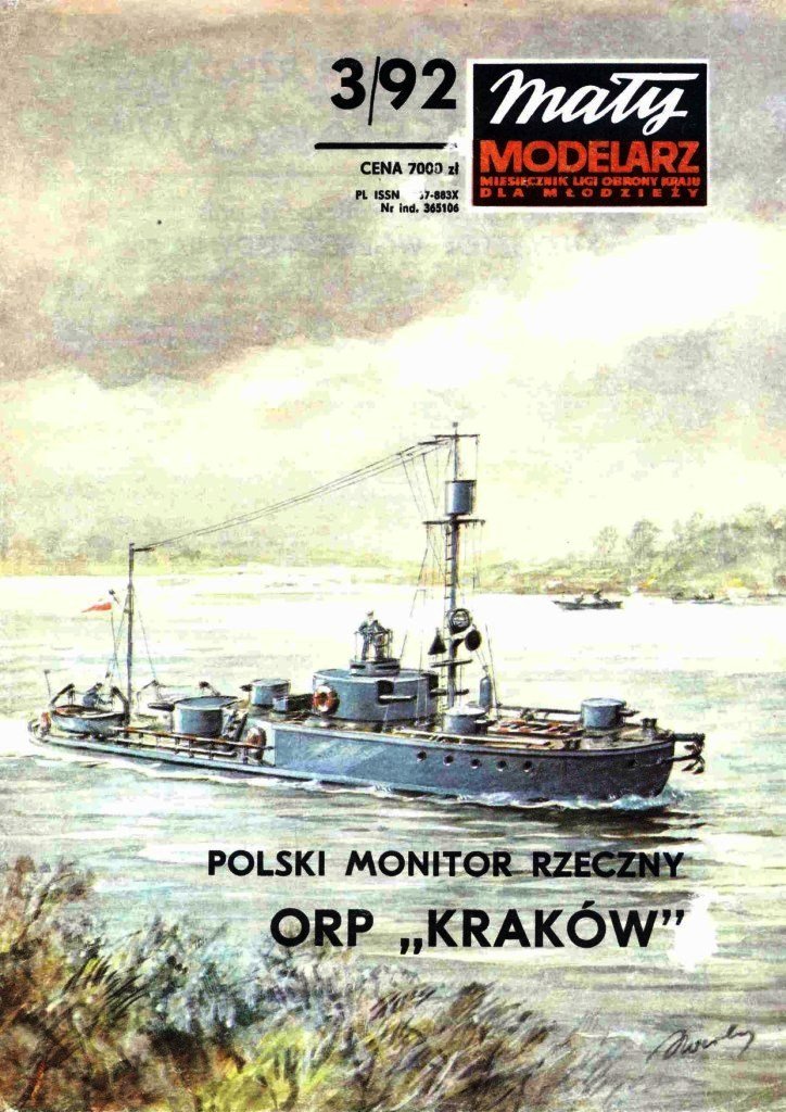 Maly Modelarz - 3/1992 - Монитор ORP Krakow