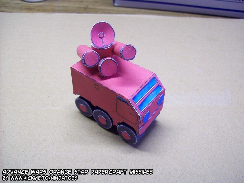 Зенитная установка Orange Star Missiles (Advance Wars)