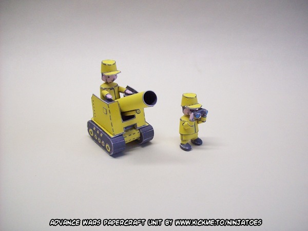 Артиллерия Yellow Comet Artillery (Advance Wars)