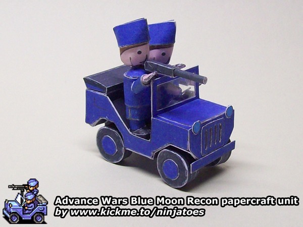 Разведчик Blue Moon Recon (Advance Wars)