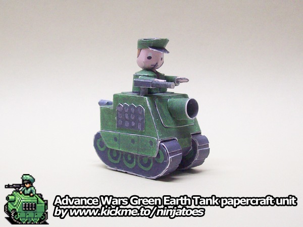 Танк Green Earth Tank (Advance Wars)