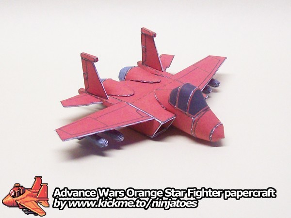 Истребитель Orange Star Fighter (Advance Wars)