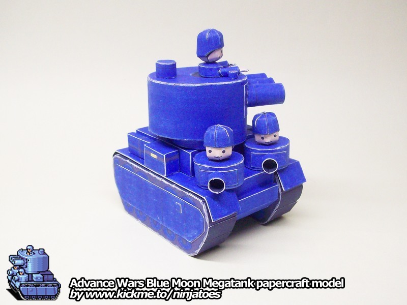 Танк Blue Moon Megatank (Advance Wars)