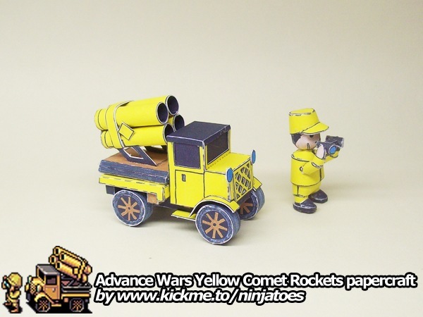 Ракетная установка Yellow Comet Rockets (Advance Wars)