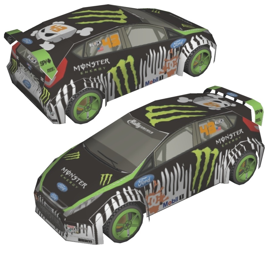 Автомобиль Ford Fiesta WRC