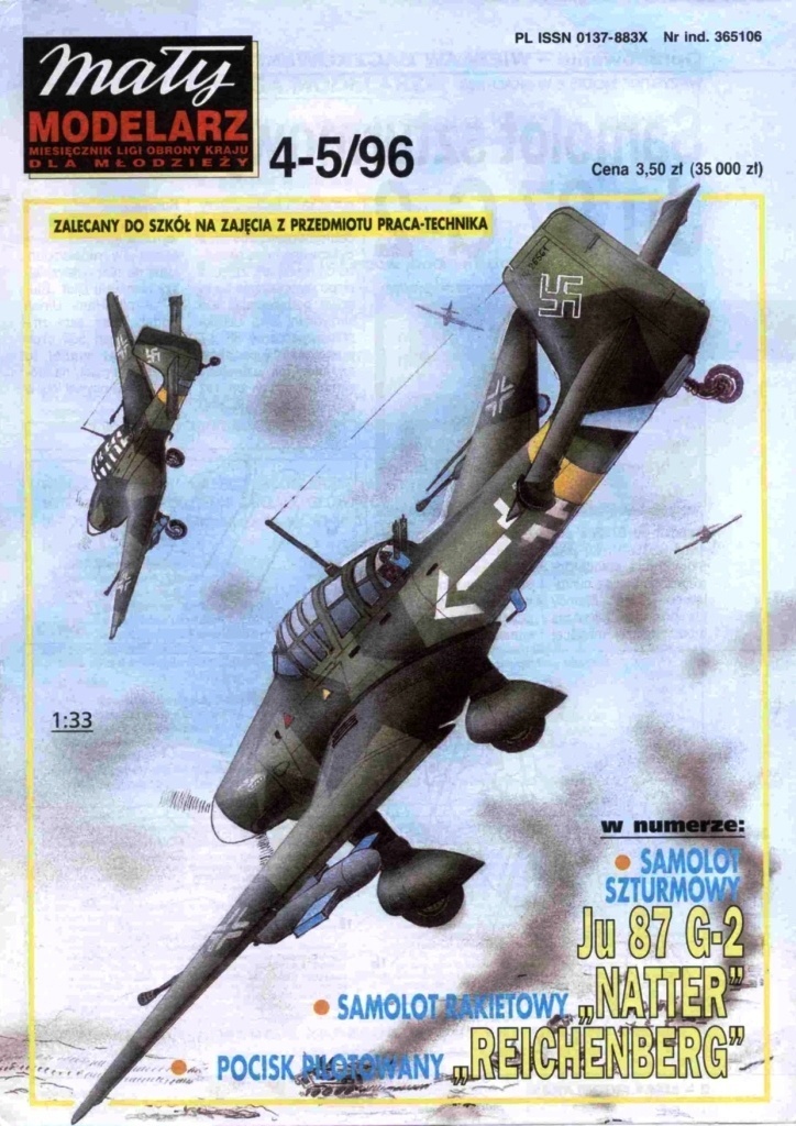 Maly Modelarz - 4-5/1996 - Бомбардировщик Junkers Ju 87G