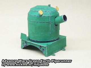 Пушка Green Earth Piperunner (Advance Wars)