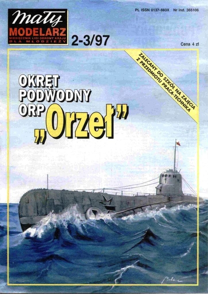 Maly Modelarz - 2-3/1997 - Подводная лодка ORP Orzel