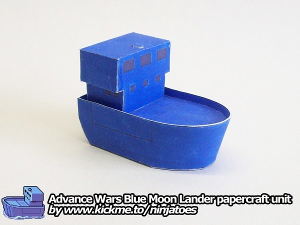 Десантный корабль Blue Moon Lander (Advance Wars)