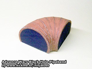 Поворот трубопровода Black Hole Pipebend (Advance Wars)