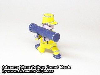 Механик Yellow Comet Mech (Advance Wars)