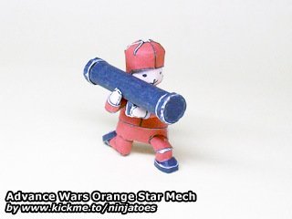 Механик Orange Star Mech (Advance Wars)