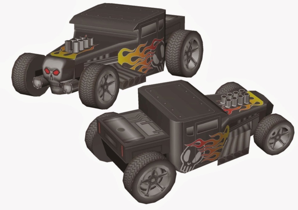 Автомобиль Bone Shaker (Hot Wheels)