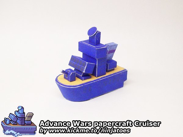 Крейсер Blue Moon Cruiser (Advance Wars)