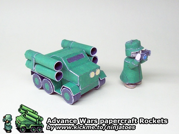 Ракетная установка Green Earth Rockets (Advance Wars)