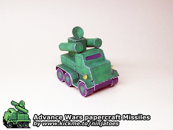 Зенитная установка Green Earth Missiles (Advance Wars)