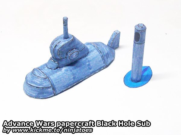 Подводная лодка Black Hole Sub (Advance Wars)