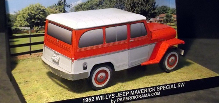Автомобиль Willys Jeep Station Wagon 1962