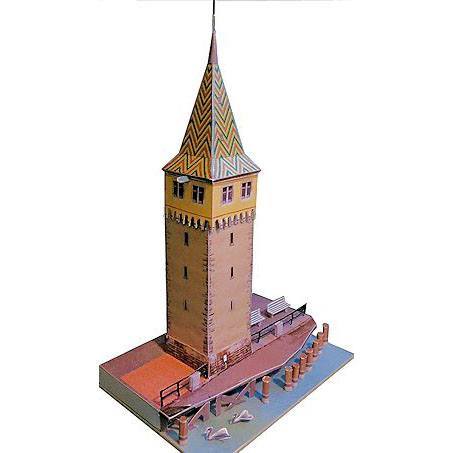 Башня Mangenturm (Линдау, Германия), масштаб 1:160