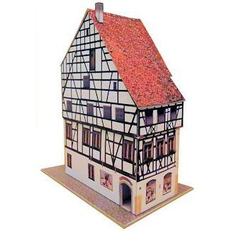 Фахверковый дом (Ванген-им-Алльгой, Германия), масштаб 1:87