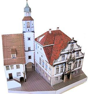 Ратуша (Ванген-им-Алльгой, Германия), масштаб 1:160