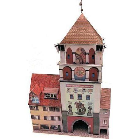 Ворота Lindauer Tor (Ванген-им-Алльгой, Германия), масштаб 1:160