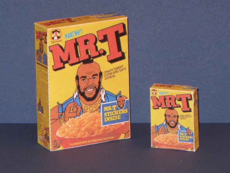 Коробка хлопьев Mr. T