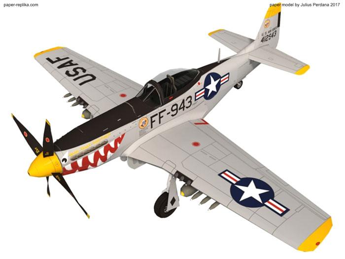 Истребитель North American P-51 Mustang FF-943