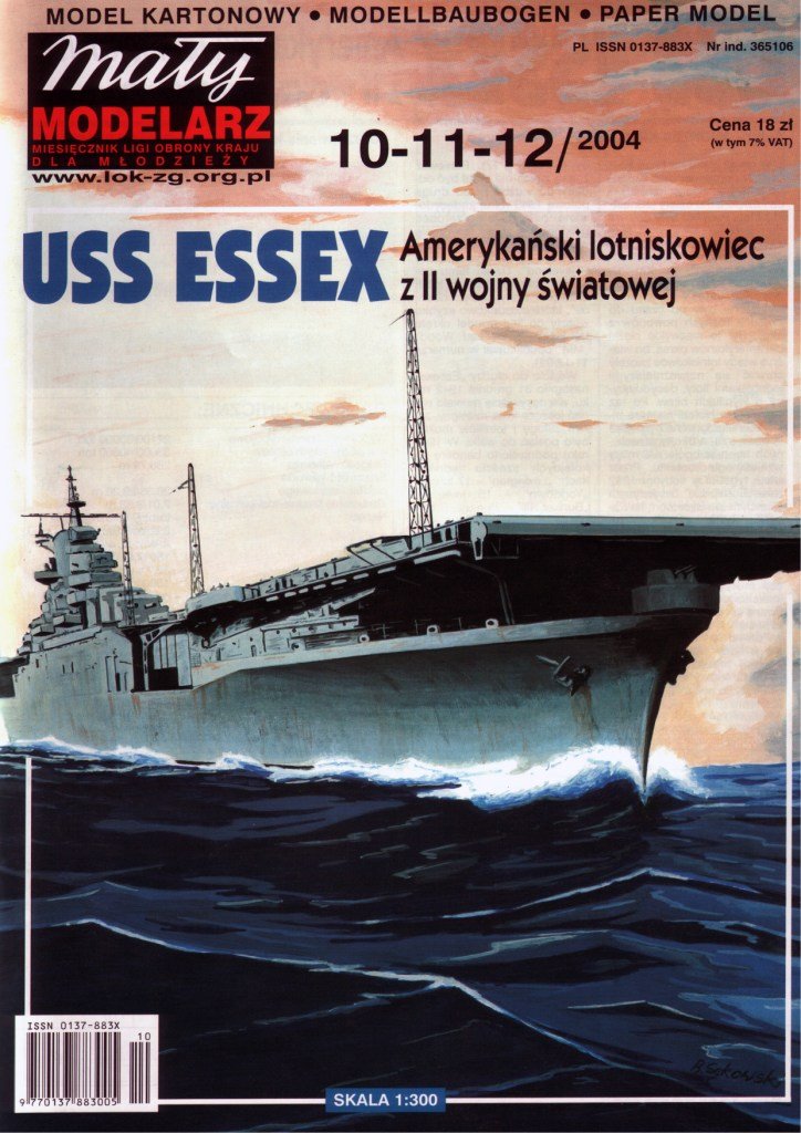 Maly Modelarz - 10-11-12/2004 - Авианосец USS Essex