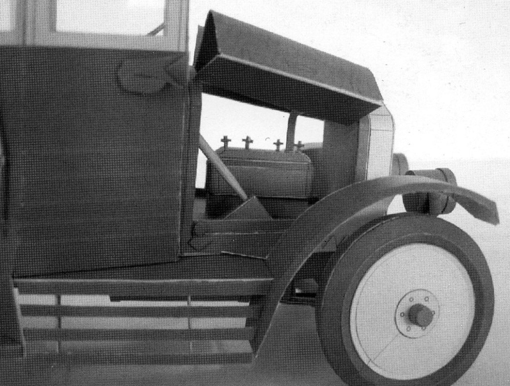 Журнал Бумажное моделирование - 14 - Автобус АМО-Ф-15