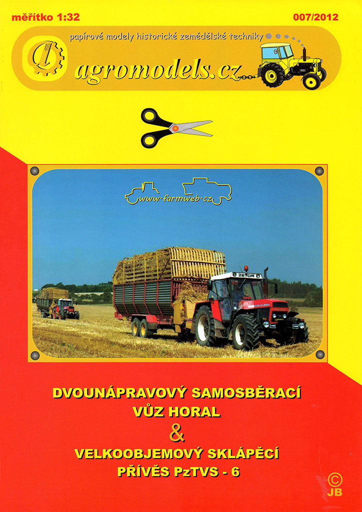 Agromodels - 07 - Двухосный прицеп Horal и прицеп PzTVS-6