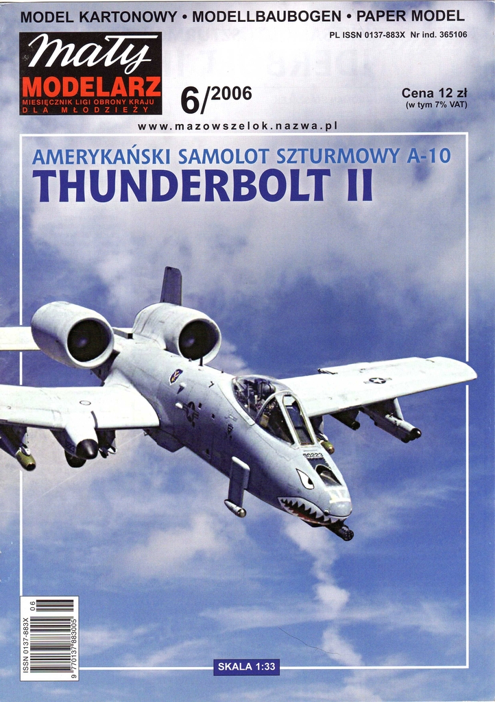 Maly Modelarz - 4-5/2006 - Штурмовик A-10 Thunderbolt II