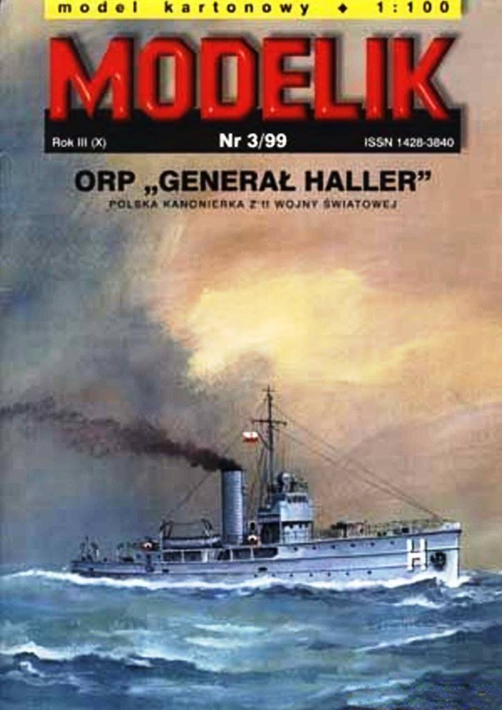 Modelik - 3/1999 - Сторожевой корабль ORP General Haller