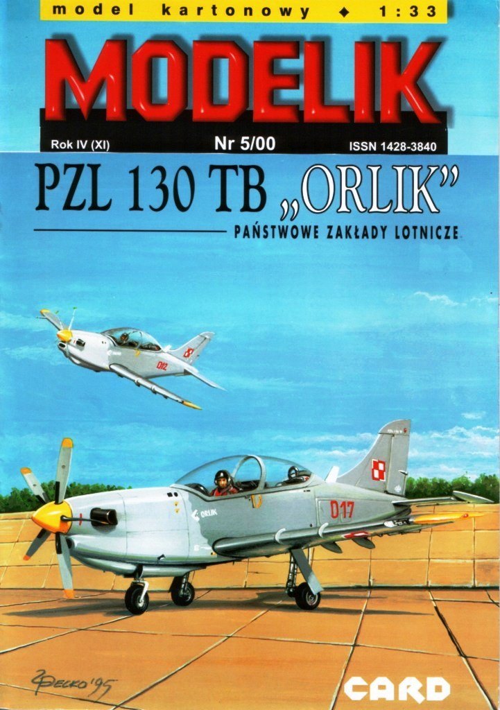 Modelik - 5/2000 - Учебно-тренировочный самолет PZL-130 Turbo Orlik